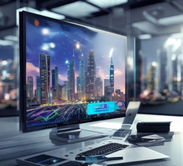 开启你的商务世界，免费商务动态PPT模板下载