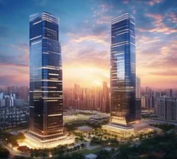 正阳商贸新时代辉煌画