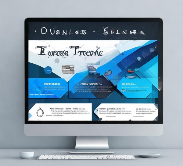 动态商务PPT模板下载，提升商务视觉吸引力